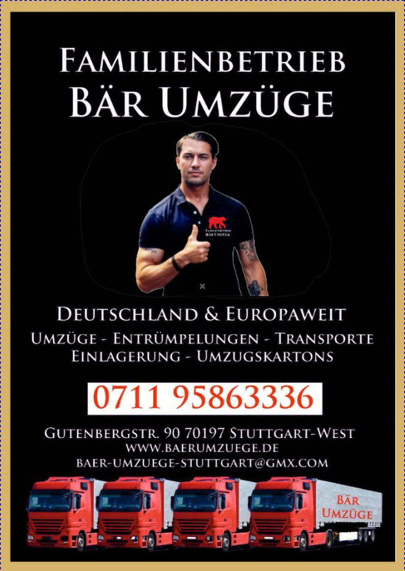 Ihr Umzug in Stuttgart